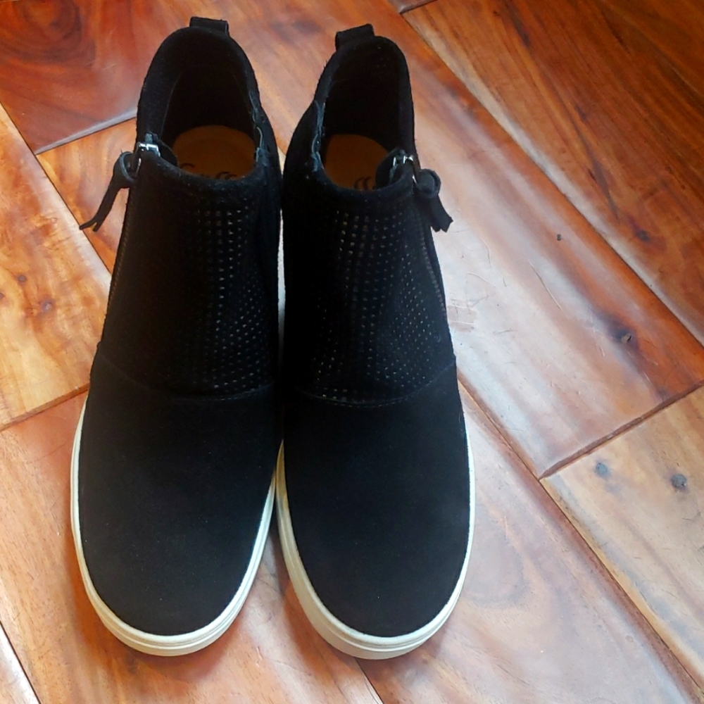 Sofft suede Wedge sneakers